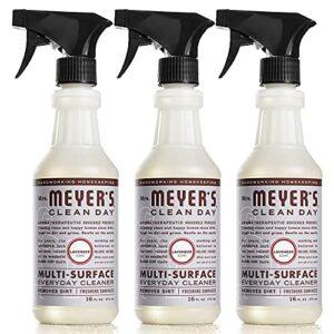 mrs. meyer’s all-purpose cleaner spray, lavender, 16 fl. oz – pack of 3