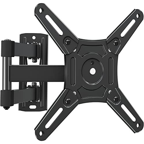 ELIVED Full Motion TV Monitor Wall Mount for Most 14-42 Inch LED LCD Flat Screen TVs & Monitors, Swivels Tilts Extension Rotation, Max VESA 200x200mm, up to 33 lbs.