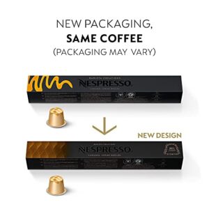 Nespresso Capsules OriginalLine, Barista Flavored Pack, Mild Roast, 30 Count Espresso Coffee Pods, Brews 1.35 Ounce (ORIGINALLINE ONLY)