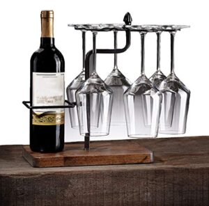 nilican red wine stemware racks kitchen bar table decoration metal drying rack wine glass holder cutlery storage rack