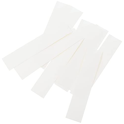 Garneck 100Pcs Chopsticks Paper Bag Cutlery Paper Pocket Pouch Chopsticks Packing Sleeves Flatware Spoon Wrapping Bag for Home Shop White