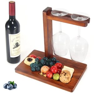 b4life valentine’s day gifts, wine trays, wine caddy with serving tray, wine tray with wine glass holder, wine bottle racks with glass holder, for wine lovers