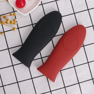 XISAOK Silicone Hot Handle Holder Lodge Pot Sleeve Ashh Cover Grip for Kitchen Pan Hold