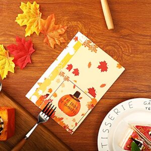 60 Pieces Thanksgiving Utensil Cutlery Holders Give Thanks Cutlery Pouch Holder Cutlery Wraps Bag Silverware Pouch Bags for Autumn Fall Harvest Party Dinner Tableware Centerpiece Table Decor