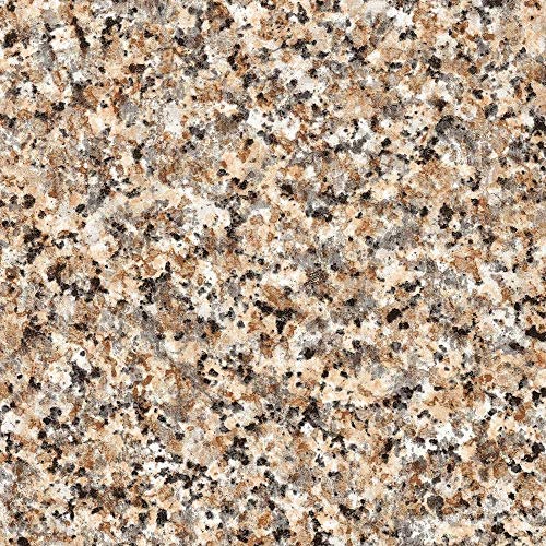 d-c-fix 346-0181-3PKA Decorative Self Adhesive Film, Brown Granite 17" x 78" Roll, 3-Pack with Applicator