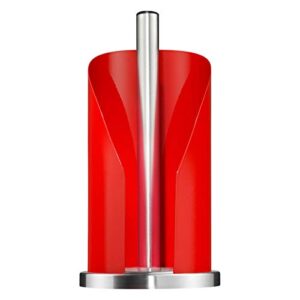 wesco – german designed – steel paper towel and toilet paper holder, red