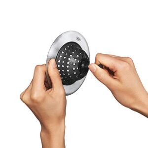 OXO Good Grips Silicone Sink Strainer, Black