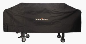 blackstone 1528 600d polyester heavy duty flat top gas grill cover, water resistant exclusively fits 36″ griddle cooking station, black