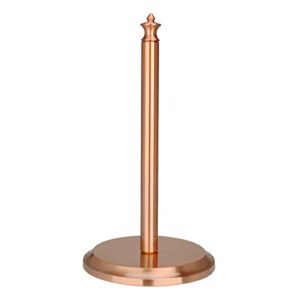 paper towel holder stand for kitchen countertop & dining room table (copper, classical)