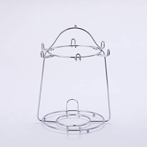 UPKOCH Metal Coffee Mug Cup Holder Hook Organizer Stand Kitchen Plate Utensil Drying Display Rack for Cafe Shop Cabinet Counter Desk