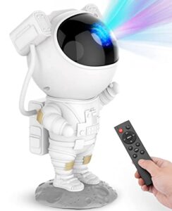 star projector galaxy night light – astronaut space projector, starry nebula ceiling led lamp with timer and remote, kids room decor aesthetic, gifts for christmas, birthdays, valentine’s day