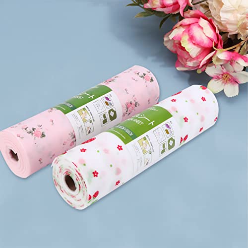 Alipis 6 Rolls Waterproof Waterproof Drawer Liner Decorative Cupboard Liner Non- Slip Fridge Pads Shelf Liners Kitchen