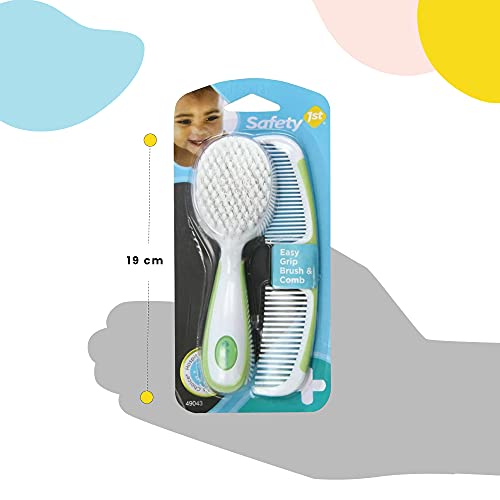 Safety 1st Easy Grip Brush and Comb, Colors May Vary