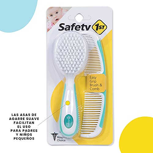 Safety 1st Easy Grip Brush and Comb, Colors May Vary