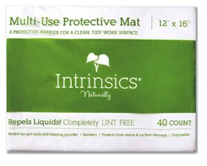 intrinsics multi-use protective mat, 12″ x 16″, 40 count pack