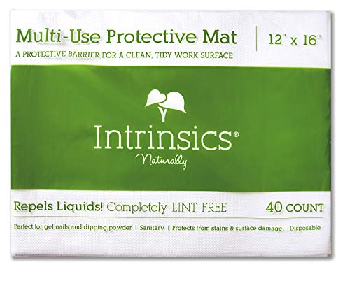 INTRINSICS Multi-Use Protective Mat, 12" x 16", 40 count pack