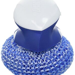 Dawn Handi Scrub and Storage Dish, 3.4 x 4.2 x3.7 Inch, White/Blue