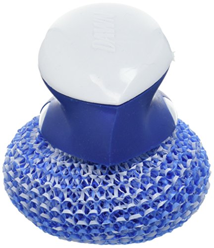 Dawn Handi Scrub and Storage Dish, 3.4 x 4.2 x3.7 Inch, White/Blue