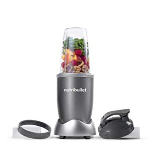 nutribullet Personal Blender for Shakes, Smoothies, Food Prep, and Frozen Blending, 24 Ounces, 600 Watt, Gray, (NBR-0601)