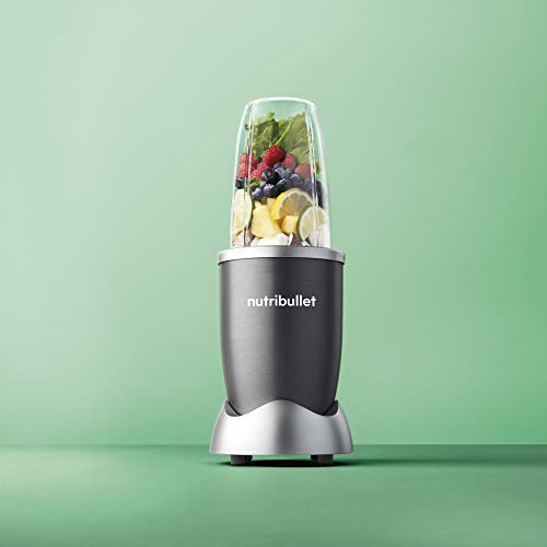 nutribullet Personal Blender for Shakes, Smoothies, Food Prep, and Frozen Blending, 24 Ounces, 600 Watt, Gray, (NBR-0601)