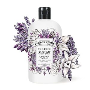 Poo-Pourri Before-You- go Toilet Spray, 16 Fl Oz (Pack of 1), Lavender Vanilla