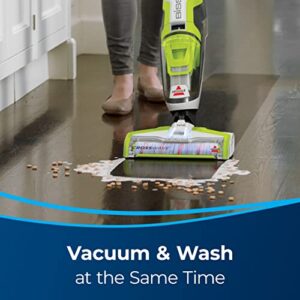 BISSELL CrossWave Floor and Area Rug Cleaner, Wet-Dry Vacuum with Bonus Brush-Roll and Extra Filter, 1785A , Green