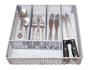 kitchen details, utensil holder, drawer organizer, grey small cutlery tray