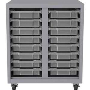 Lorell Pull-Out Bins Mobile Storage Unit