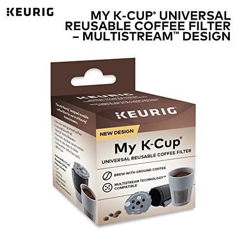 Keurig My K-Cup Universal Reusable Filter MultiStream Technology - Gray