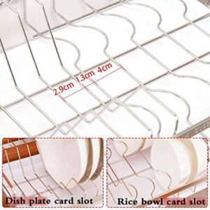 FEHUN Sinks,Wall-Mounted Kitchen Dish Rack Drain Rack Kitchen Racks