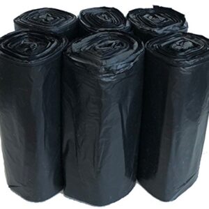 Reli. Easy Grab Trash Bags, 55-60 Gallon (150 Count), Made in USA | Star Seal Super High Density Rolls (Heavy Duty Can Liners, Garbage Bags, Bulk Contractor Bags 50, 55, 60 Gallon Capacity) - Black
