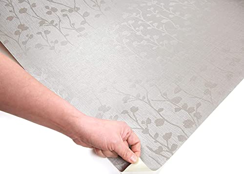 ROSEROSA Peel and Stick PVC Floral Self-Adhesive Wallpaper Covering Countertop Backsplash Herb Garden (PG4181-2 : 2.00 Feet X 6.56 Feet)