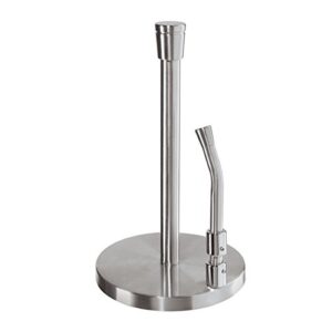 oggi stainless steel tension arm paper towel holder, silver