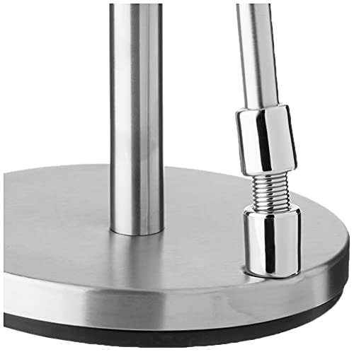 Oggi Stainless Steel Tension Arm Paper Towel Holder, Silver