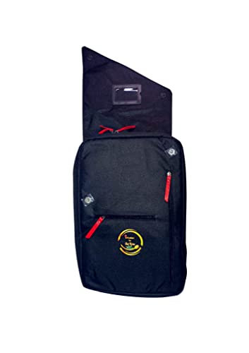 Infusion by Chef Kevin Knife Backpack | 30+ Slots for Knives & Utensils up to 18'' Padded Straps Hidden Back Pocket Computer Durable Spacious Modern| Water Repellant Chefs Culinary Students, Black