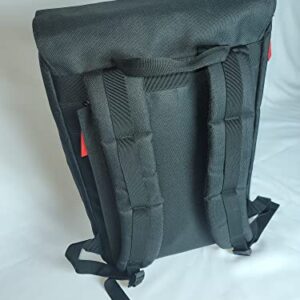 Infusion by Chef Kevin Knife Backpack | 30+ Slots for Knives & Utensils up to 18'' Padded Straps Hidden Back Pocket Computer Durable Spacious Modern| Water Repellant Chefs Culinary Students, Black