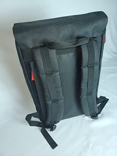 Infusion by Chef Kevin Knife Backpack | 30+ Slots for Knives & Utensils up to 18'' Padded Straps Hidden Back Pocket Computer Durable Spacious Modern| Water Repellant Chefs Culinary Students, Black