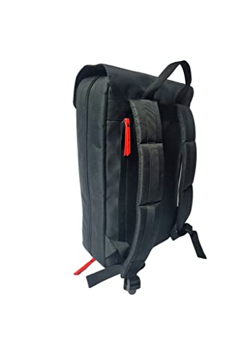 Infusion by Chef Kevin Knife Backpack | 30+ Slots for Knives & Utensils up to 18'' Padded Straps Hidden Back Pocket Computer Durable Spacious Modern| Water Repellant Chefs Culinary Students, Black