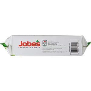 Jobe’s, 01660, Fertilizer Spikes, Tree & Shrubs, Includes 15 Spikes, 12 ounces, Brown