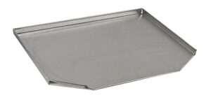 stainless steel dish drain board (side opening)