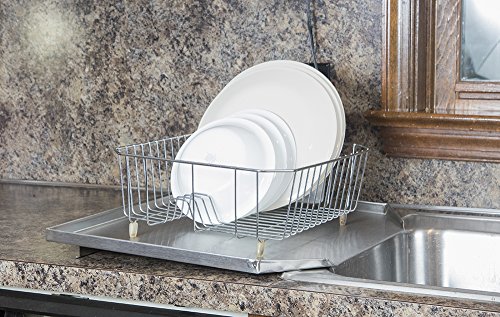 Stainless Steel Dish Drain Board (Side Opening)