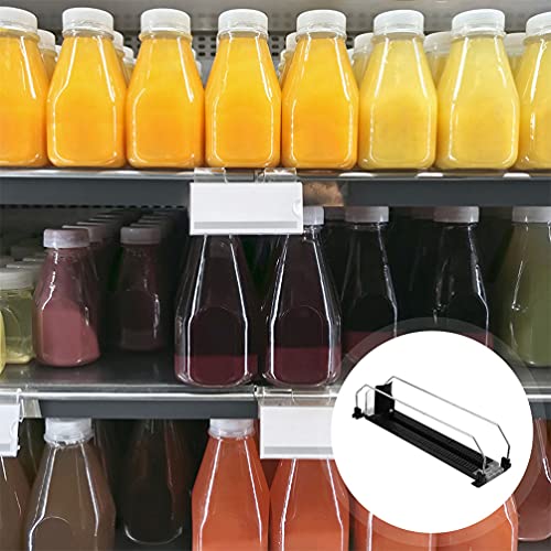 iplusmile Drink Organizer for Fridge - Self-Pushing Soda Can Dispenser Refrigerator Bottle Organizer Beverage Storage for Refrigerator Pantry Vending Machine (12inch)