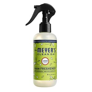 Mrs. Meyer's Room and Air Freshener Spray, Non-Aerosol Spray Bottle Infused with Essential Oils, Lemon Verbena, 8 fl. oz