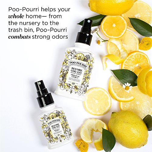 Poo-Pourri Before-You- go Toilet Spray, 4 Fl Oz (Pack of 1), Original Citrus