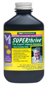superthrive the original vitamin solution – liquid concentrate, may add to any fertilizing program, 4 fl. oz.
