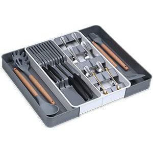 Kitchen Drawer Organizer, Silverware Flatware Organizer, Large Expandable Cutlery Organizer & Knife Drawer Organizer, Kitchen Utensil Drawer Organizer