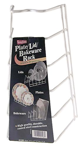 Grayline 40128, Lid/Plate Rack, White