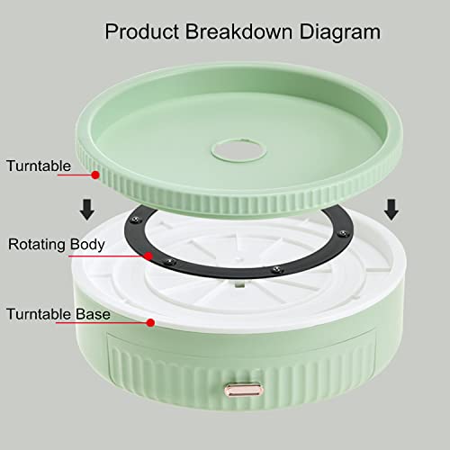 Lazy Susan Organizer,360 Degree Rotating Makeup Perfume Organizer with Large Capacity,Spice Turntable,for Kitchen,Bathroom,Bedroom Dresser,Cabinet Countertop Organization and Storage