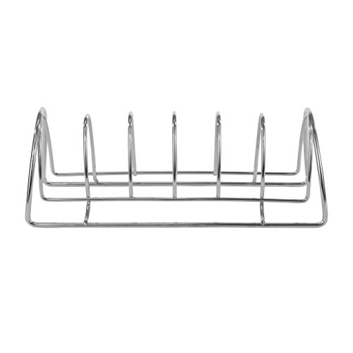 Spectrum Diversified St. Louis Kitchen Lid Holder Organizer for Plates, Cutting Boards Bakeware, Cooling Racks, Pots & Pans, Serving Trays, and Reusable Containers, Chrome