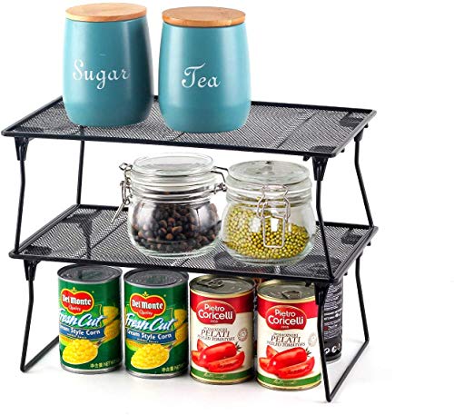 Kitchen Counter and Cabinet Shelf Organizer (2-Tier Organizer)